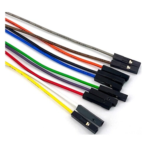 QIケーブルシングルピンソケット10色セ