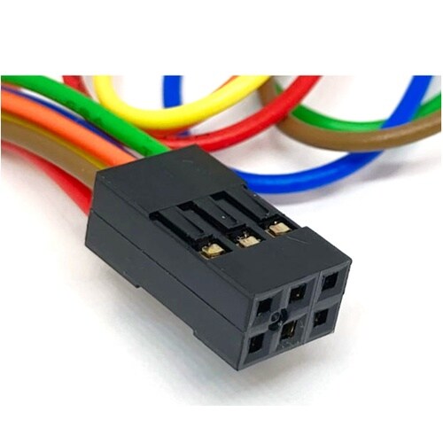 AVRWRT用ブレッドボードISPケーブ