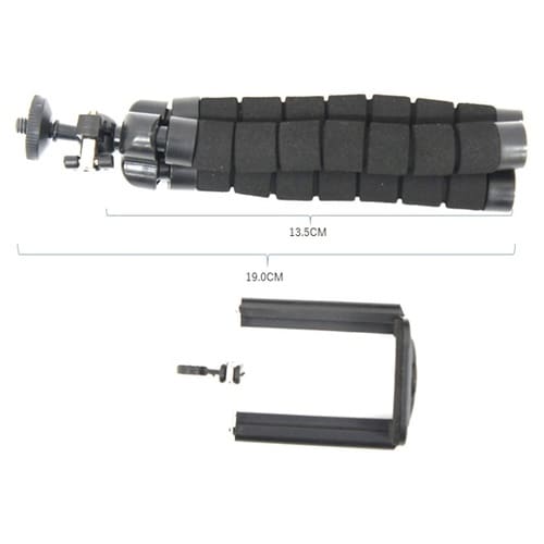 スマホフレキシブル三脚(黒) BS−SS