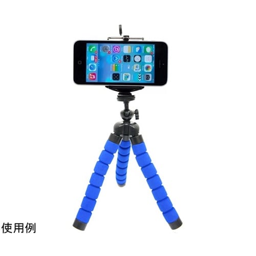 スマホフレキシブル三脚(青) BS−SS