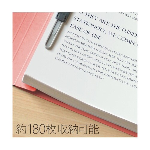 フラットファイル 縦型 B5−S ピンク