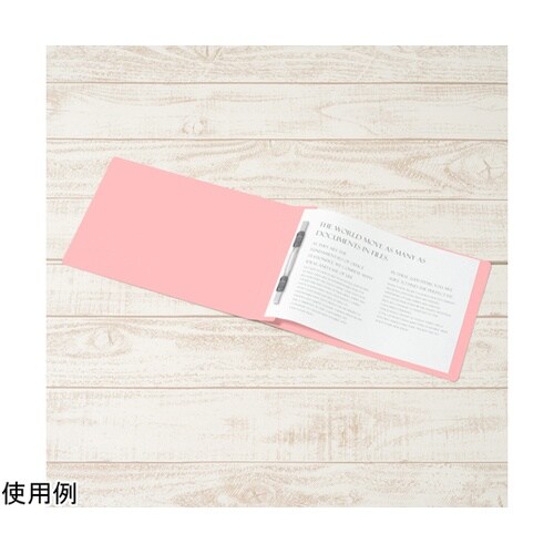 フラットファイル 横型 B5−E ピンク