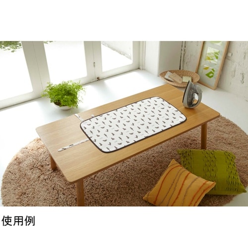 くるくるアイロンマット ネコ ホワイト