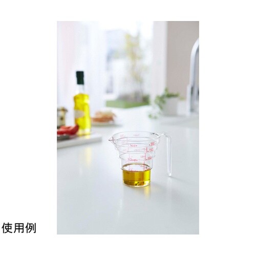 段々計量カップ 200ML クリア 26