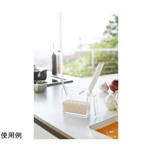 調味料ストッカー アクア S ホワイト