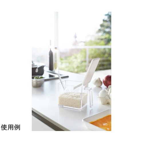 調味料ストッカー アクア L ホワイト