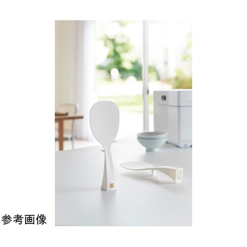 立って置ける しゃもじ アクア ホワイト