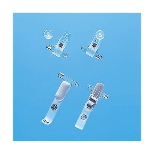 名札用クリップ(ピン付/5個) EA95