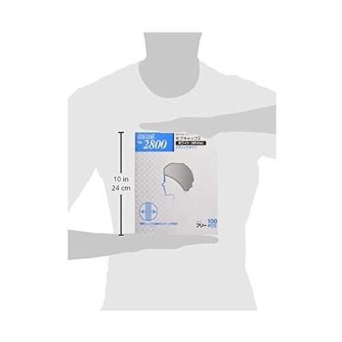 モブキャップ2 ホワイト フリー 100