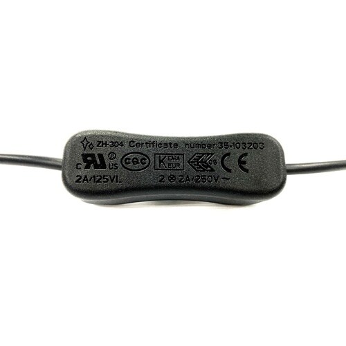 DC電源アダプタ用スイッチ付ケーブル B