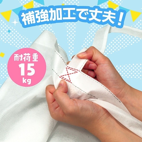 作品バック不織布製 大 マチ付(5cm)