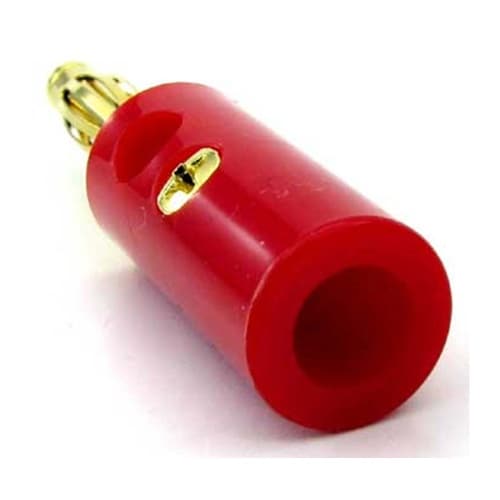 φ4mmネジ止め式バナナプラグ金メッキ