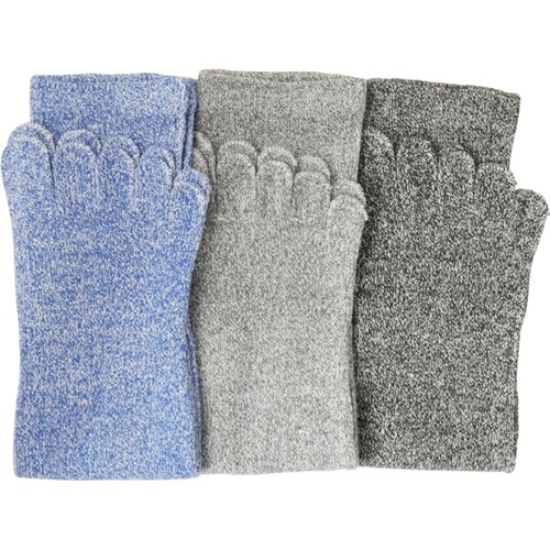 ワーキングソックス 5本指 カラーアソー