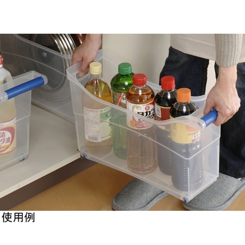 シンク下ストッカー クリアー #1230