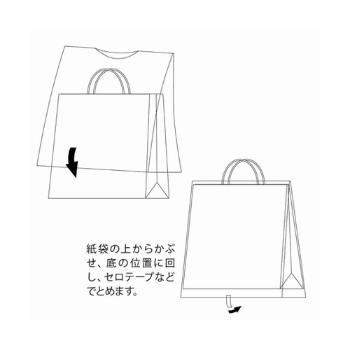 雨用紙袋カバー バイオレイニーポリ 29