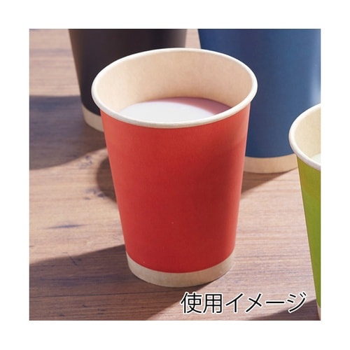 ペーパーカップ アイス・ホット兼用 8オ