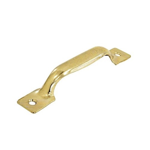 鉄ヒル取手 シンチュウメッキ 87mm