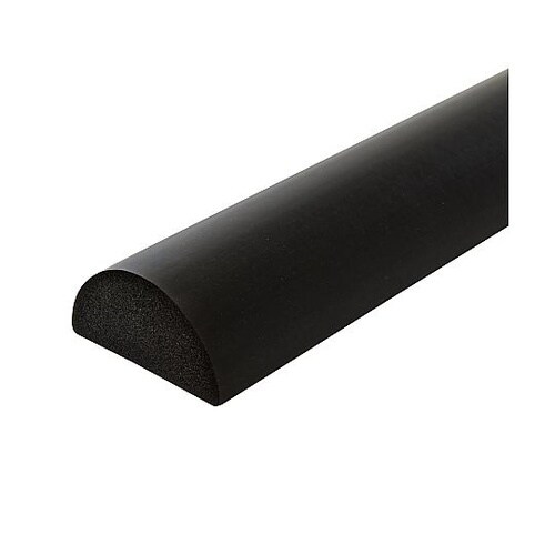 安心クッション半月型 細 90cm ブラ