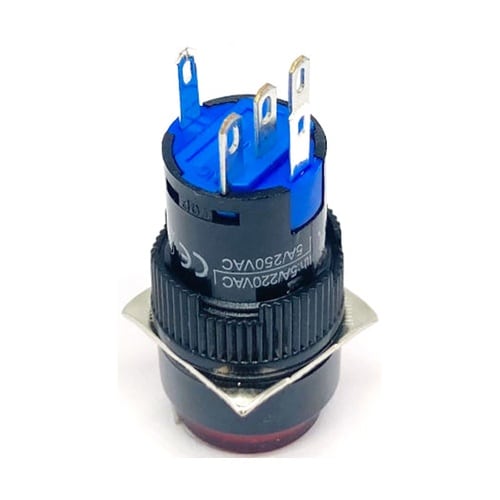 照光式プッシュスイッチ 丸形 モーメンタ