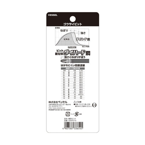 剛彩ビット 5本組 GS5P2110