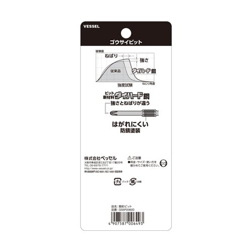 剛彩ビット 5本組 GS5P2082D