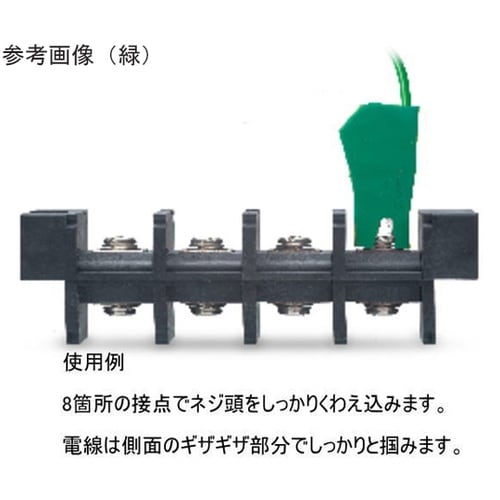 パワークリップ(600V/20A,黄)