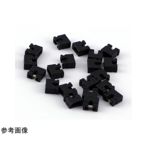 ジャンパーピン 2.54mmピッチ 黒