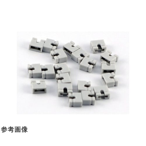 ジャンパーピン 2.54mmピッチ 白