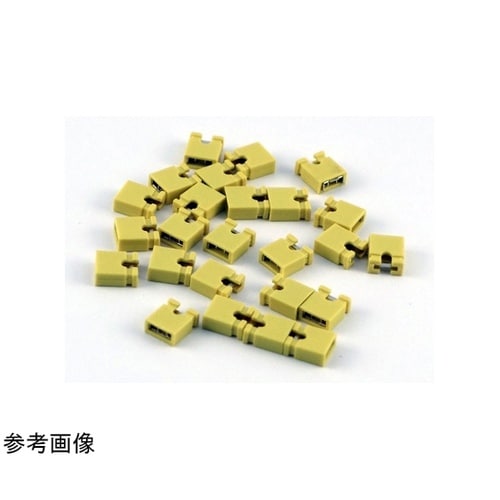 ジャンパーピン 2.54mmピッチ 黄