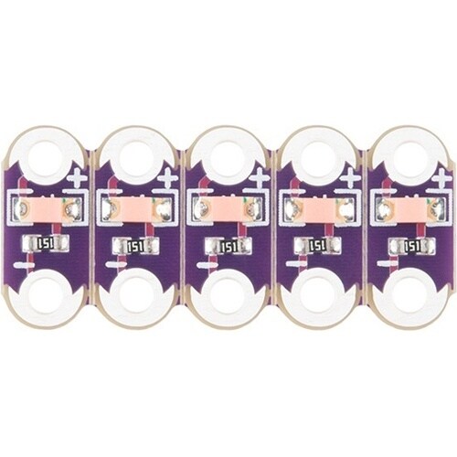 LilyPad LED Pink (5p