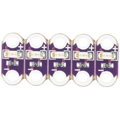 LilyPad LED Red (5pc