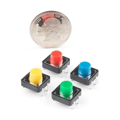 Multicolor Buttons −