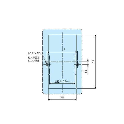 埋込電池ケース LD型 LD−006PB
