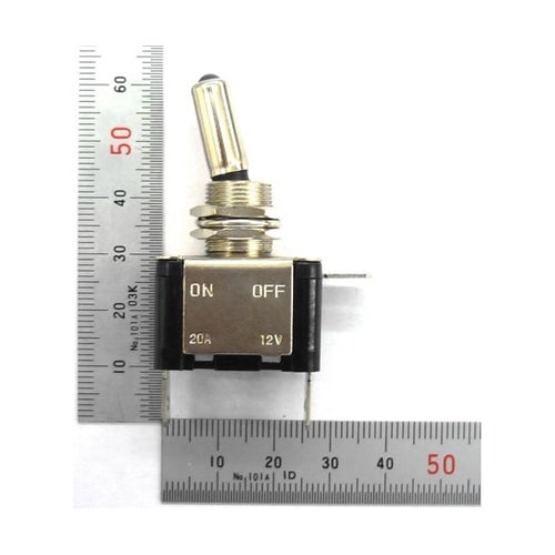 ミサイルスイッチ カバー付き(透明青)