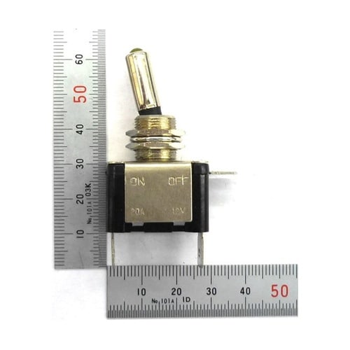 ミサイルスイッチ カバー付き(透明橙)