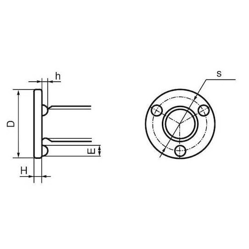 ウエルドBT(突起3(細目P=1.25