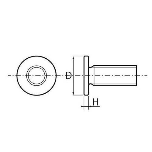 クロメ−ト大平小ネジ 6×16 (60本