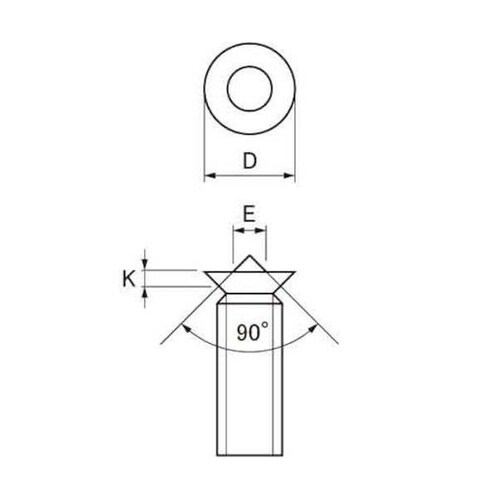 ドウメッキパチット(スポットネジ) 5×