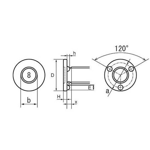 8.8 ウエルドBT(突起3(細目P1.