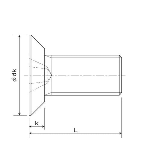 ステン(+)皿小アンダ−カット 4×4