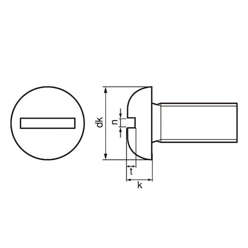 ステン−UNC(PAN #6−32×1/