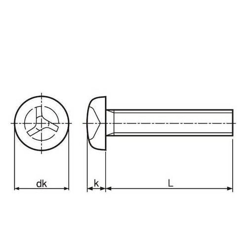 D12.49SUSトライウィングナベ小ネ