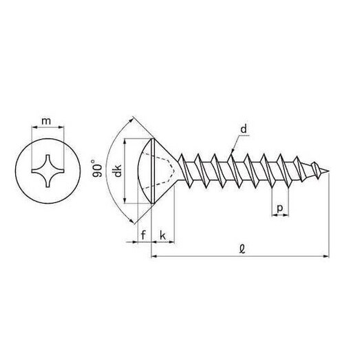 クローム (+)A丸サラ 3.5×16