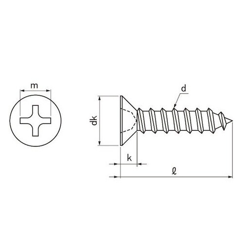 ツヤ消し黒 ステン(+)A皿D7小頭 4