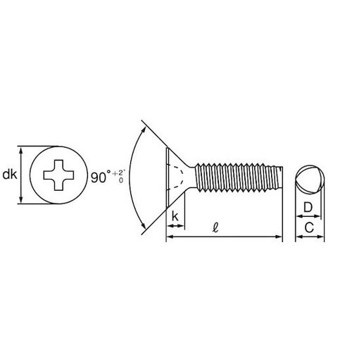 クロメ−ト Sタイプトラス 4×20 (