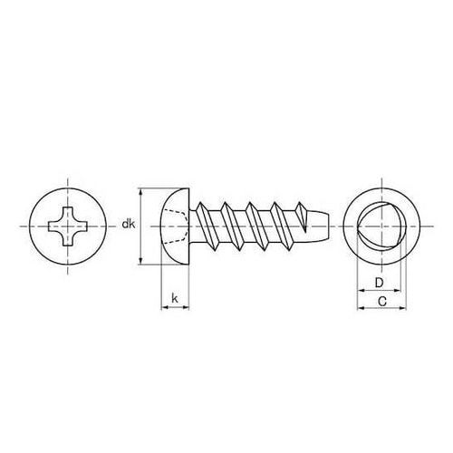 SUSXM7 (+)Pタイプ ナベ 3.