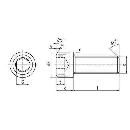 スズコバルト12.9CAP全ネジ8×75