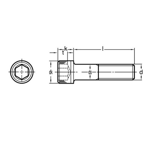 CAP(UNC5−40×11/4(2本入