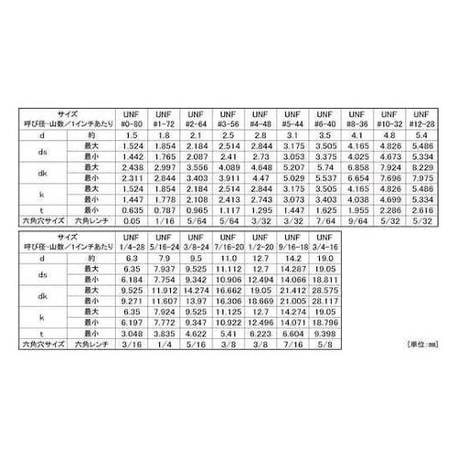CAP(UNF 1/4−28×5/8 (