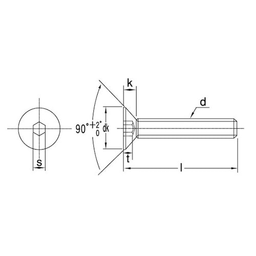 サラCAP(日星(全ネジ 14×65 (